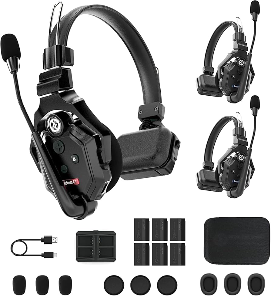 Hollyland Solidcom C1 3S ワイヤレスインカム 3台セット Amazon.co.jp: Hollyland Solidcom C1 Pro-3S ワイヤレス